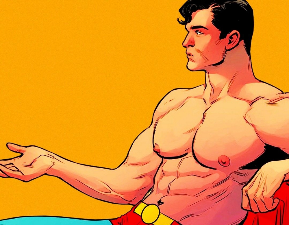 Tetas como las de Superman no están nada mal