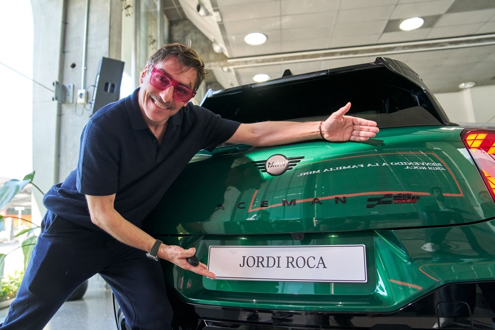 Jordi Roca se sube al lado más creativo de MINI España